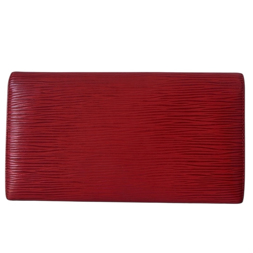 Louis Vuitton Red Epi Continental Wallet - Picture 5 of 13